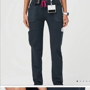 FIGS Dark Harbor Mundri Slim Scub Pants